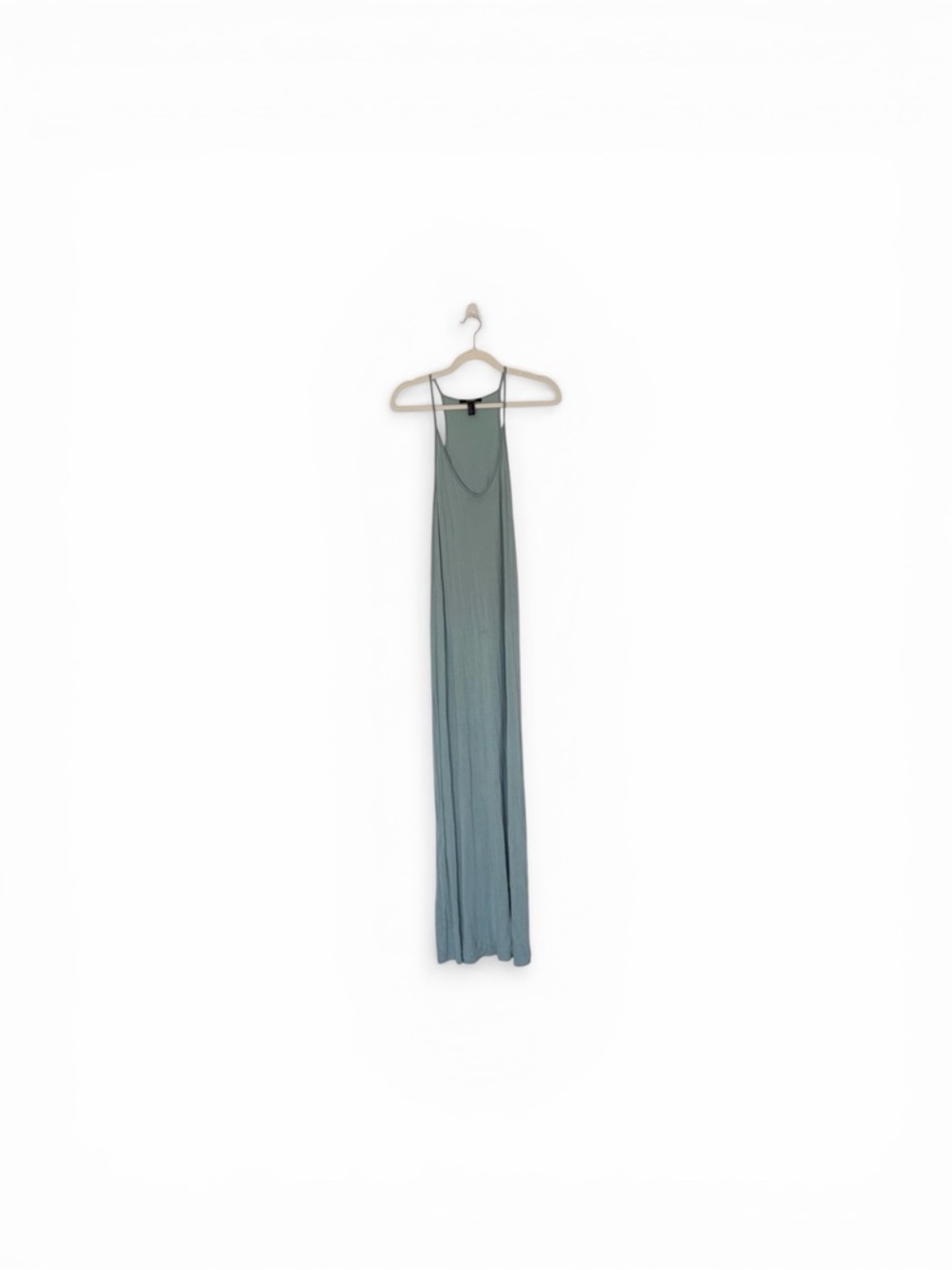 Forever 21 Sage Green Strappy Maxi Dress